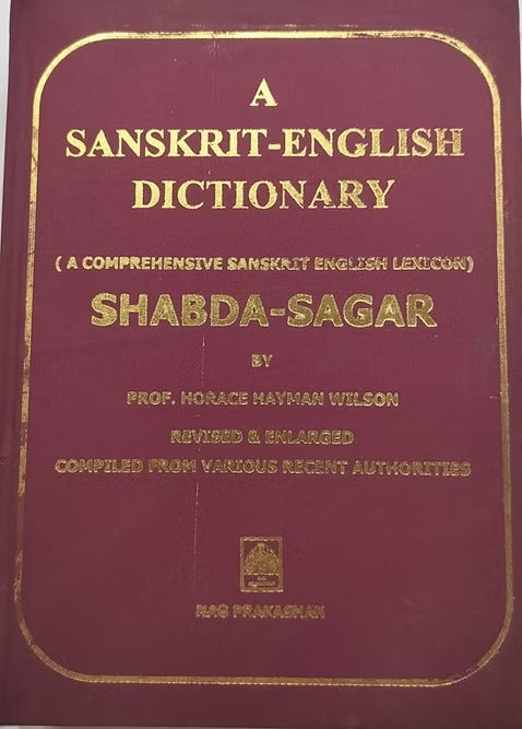 A Sanskrit English Dictionary - Prof. H.H Wilson - Retail Maharaj