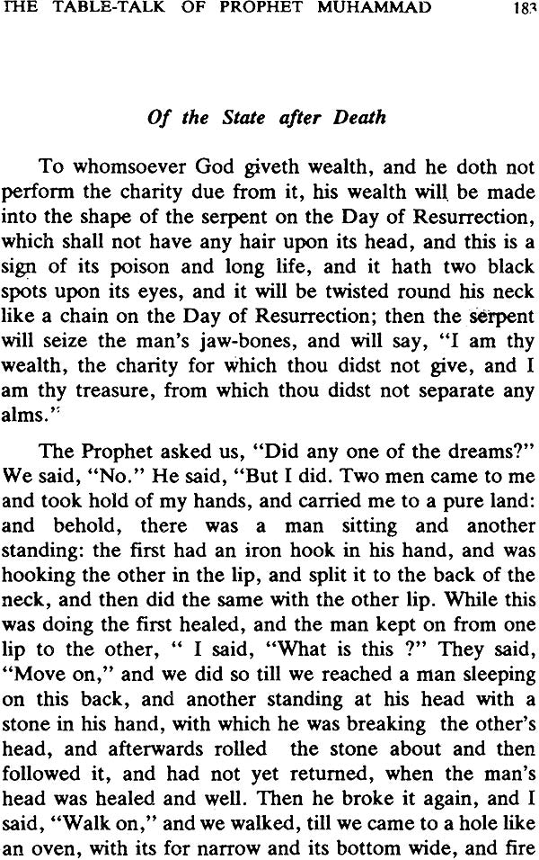 The Speeches & Table-Talk of The Prophet Muhammad - Retail Maharaj