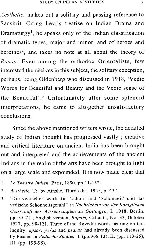 The Concept of The Beautiful in Sanskrit Literature