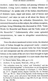 The Concept of The Beautiful in Sanskrit Literature