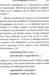 The Concept of The Beautiful in Sanskrit Literature