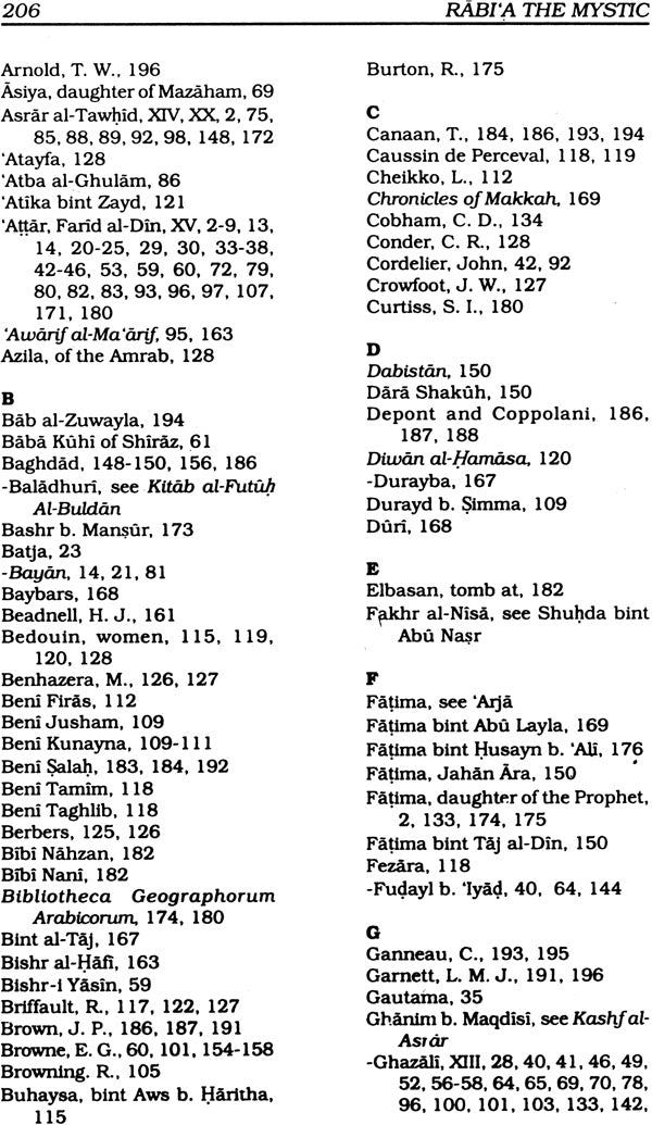 Rabi’a Basri: The Mystic and Her Fellow-Saints in Islam - Retail Maharaj
