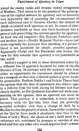 Punishment of Apostasy in Islam - Retail Maharaj
