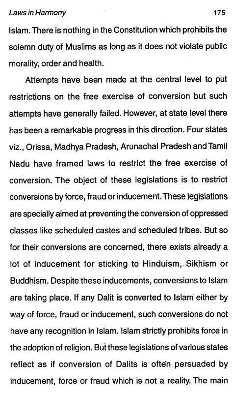 Law Relating to Conversion In Islam: Towards Harmony of Conflicting Matrimonial Laws in India - Retail Maharaj