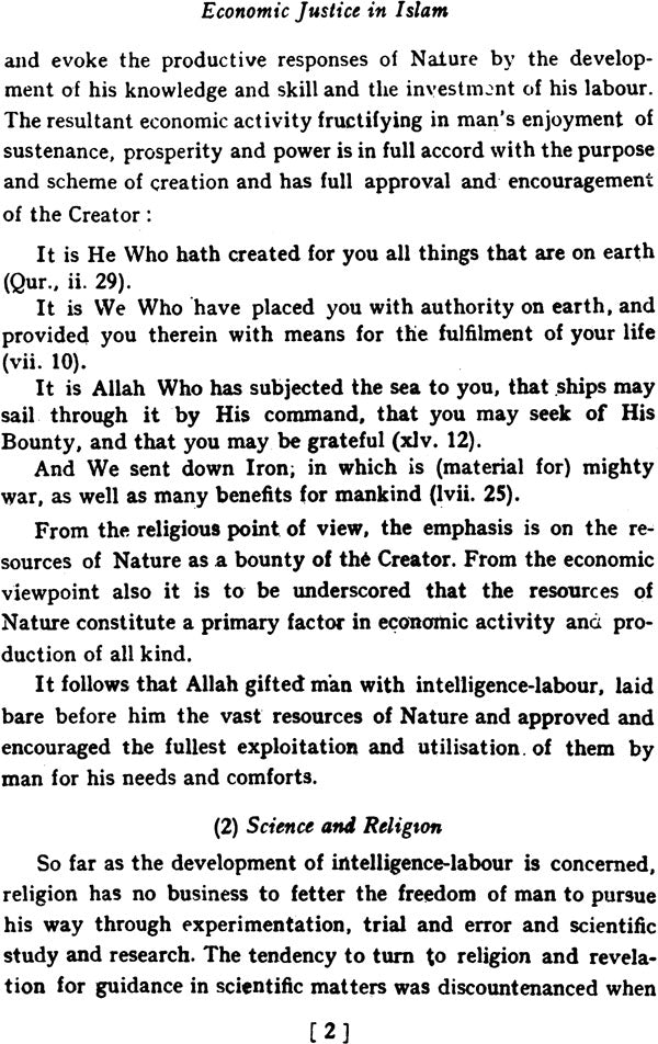 Economic Justice in Islam - Retail Maharaj