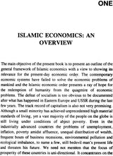 An Introduction to Islamic Economics - Retail Maharaj
