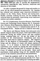 Eclipses in Hindu Life and Thought