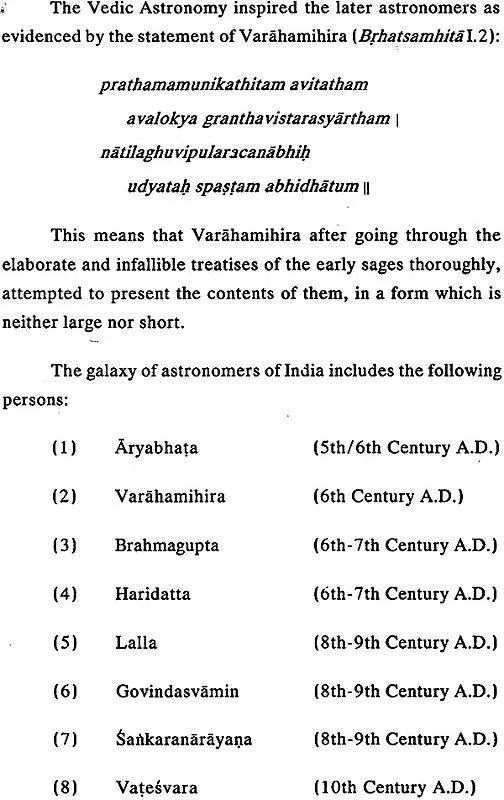 Sadratnamala of Sankaravarman (Text on Indian Astronomy and Mathematics)