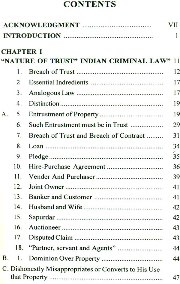 Criminal Breach of Trust (A Comparative Socio-Legal Study of Indian and Islamic Criminal Laws) - Retail Maharaj