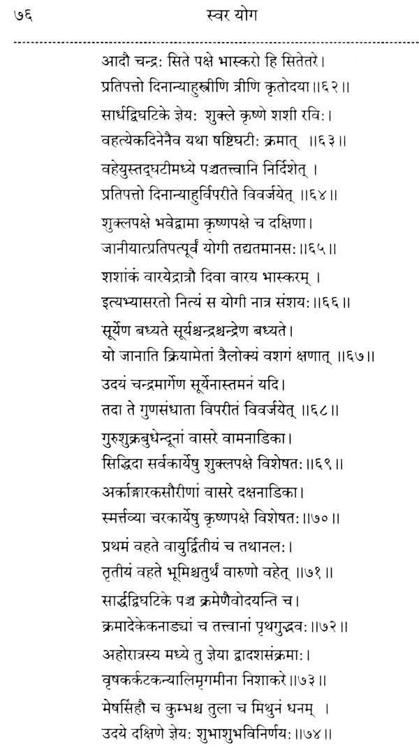 Swara Yoga - Retail Maharaj