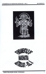 Fundamentals of Nakshatra Astrology (Volume 2) [English] By MK Viswanath - Retail Maharaj