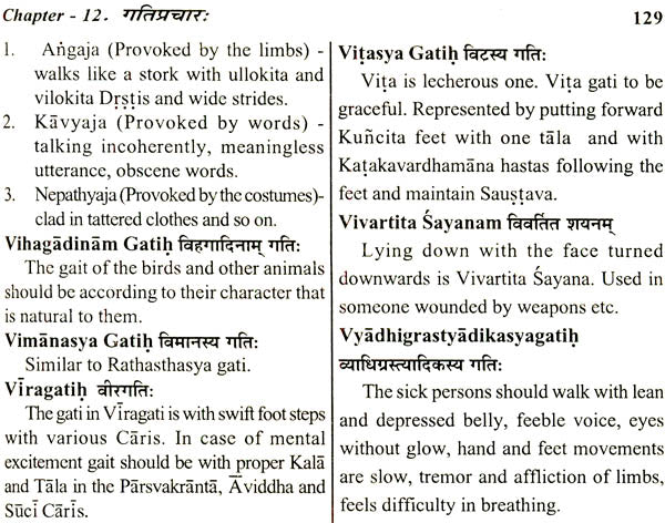 Pictorial & Descriptive Glossary of Bharata’s Natyasastra (A Student's Companion) - Retail Maharaj