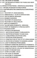 A Study of Sri Venkatacala Mahatmyam with Special Reference to Varaha and Bhavisyottara Puranas - Retail Maharaj