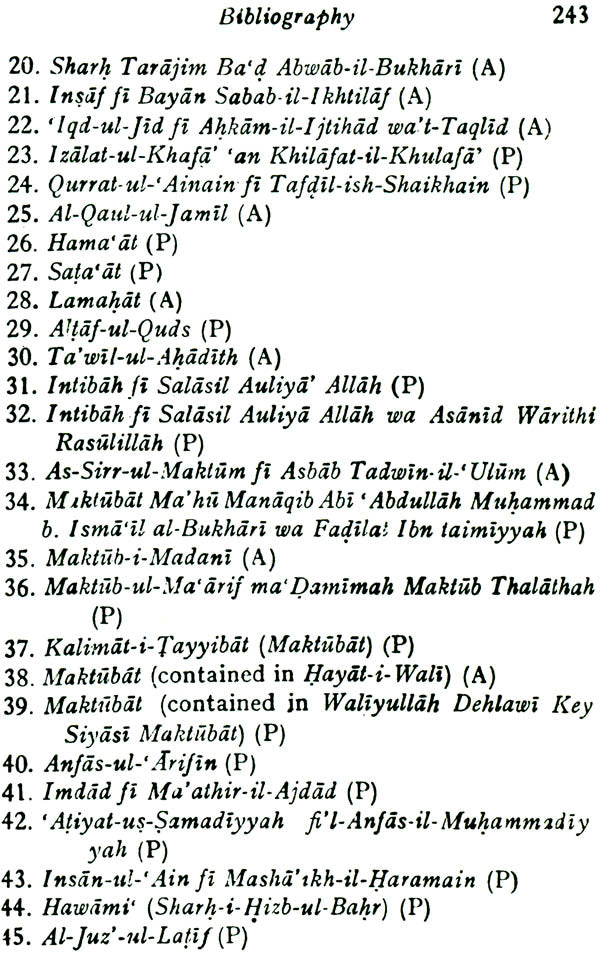 Teachings of Hadrat Shah Waliyullah of Delhi - Retail Maharaj