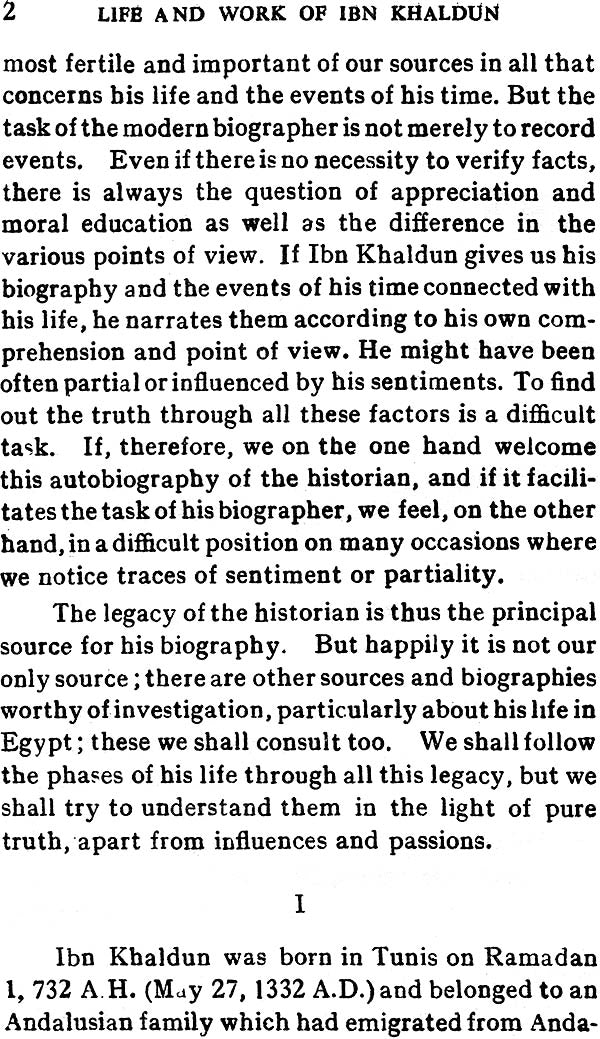 Ibn Khaldun (His Life and Works) - Retail Maharaj