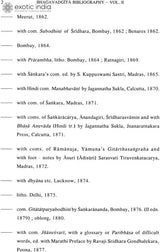 Bhagavadgita Bibliography (Set of 2 Volumes)