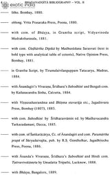 Bhagavadgita Bibliography (Set of 2 Volumes)
