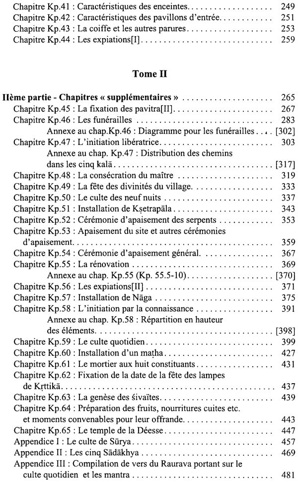 Le Rauravagama: Un Traite De Rituel Et De Doctrine Sivaites (Set of Two Volumes) - Retail Maharaj
