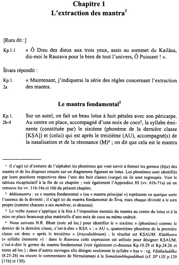 Le Rauravagama: Un Traite De Rituel Et De Doctrine Sivaites (Set of Two Volumes) - Retail Maharaj