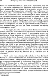 The Legacy of French Rule in India (1674–1954): An Investigation of a Process of Creolization - Retail Maharaj