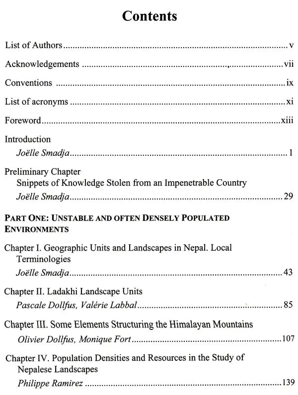 Reading Himalayan Landscapes Over Time (Environmental Perception, Knowledge and Practice in Nepal and Ladakh) - Retail Maharaj