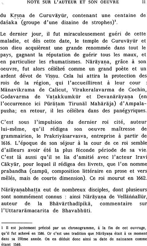 Le Dhatukavya De Narayanabhatta (Un Poeme Didactique Sanskrit) - Retail Maharaj