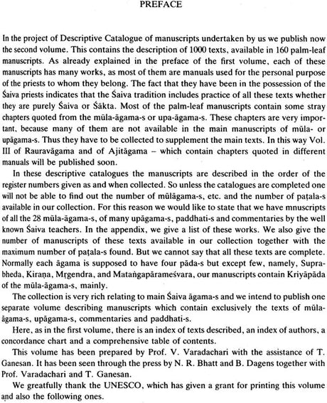 **Descriptive Catalogue of Manuscripts in The French Institute of Pondicherry - Retail Maharaj