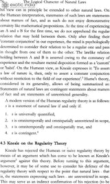 The Logical Character of Natural Laws (An Examination of Kneale's View)
