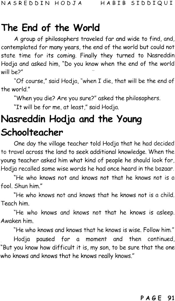 Anecdotes of Molla Nasreddin Hodja (For Children of All Ages) - Retail Maharaj