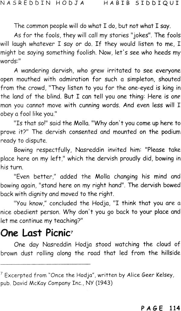 Anecdotes of Molla Nasreddin Hodja (For Children of All Ages) - Retail Maharaj