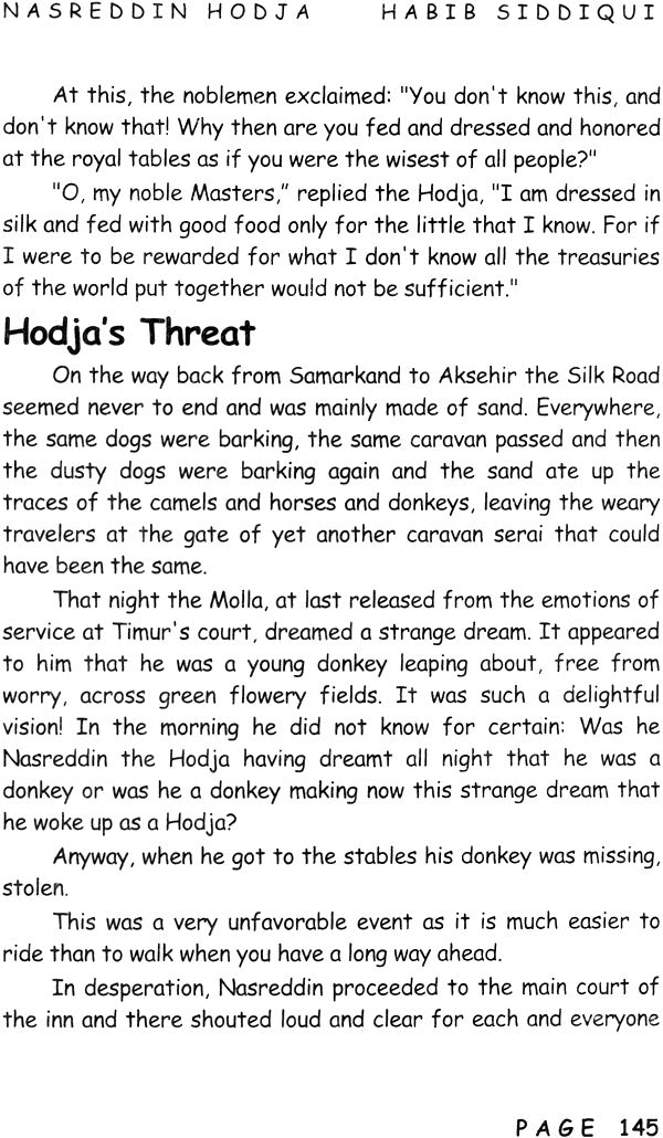 Anecdotes of Molla Nasreddin Hodja (For Children of All Ages) - Retail Maharaj