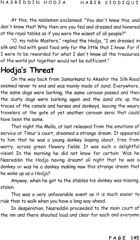 Anecdotes of Molla Nasreddin Hodja (For Children of All Ages) - Retail Maharaj