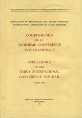 Compte-Rendu De La Troisieme Conference Internationale - Retail Maharaj