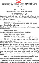 Lectures on Patanjali's Mahabhasya (Set of 14 Volumes)