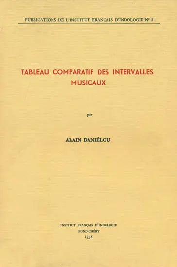 Tableau Comparatif Des Intervalles Musicaux (An Old and Rare Book) - Retail Maharaj