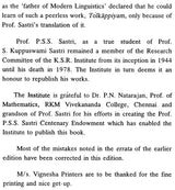 Tolkappiyam - The Earliest Extant Tamil Grammar With a Short Commentary in English (Set of 2 Volumes)