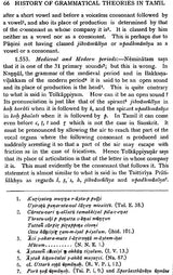 History of Grammatical Theories in Tamil