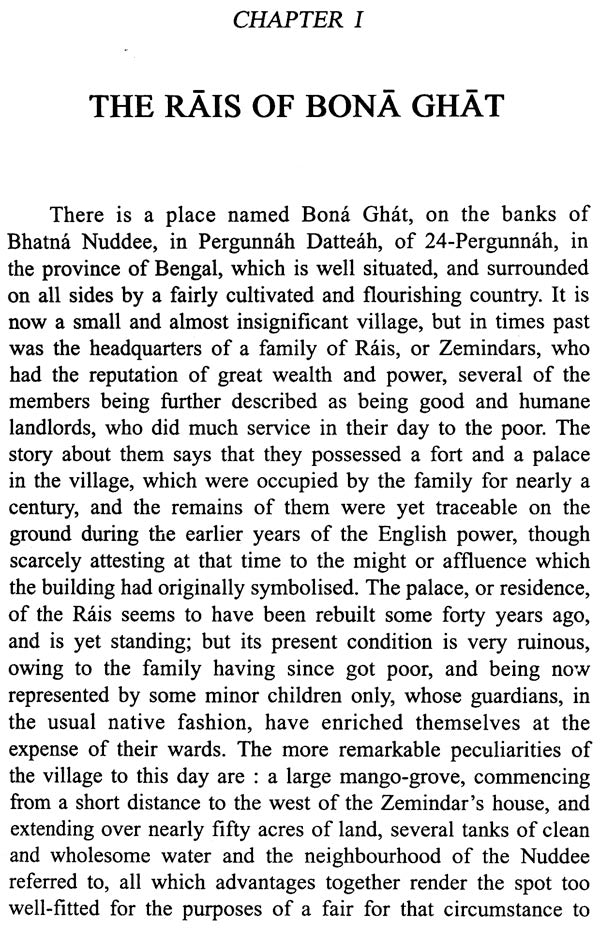 The Young Zemindar (Shoshee Chunder Dutt) - Retail Maharaj