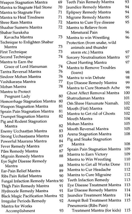 Encyclopaedia of Sabara Mantra -The Collection of Rare Sabara Mantra of Various Deities to Accomplish Variegated Spiritual and Worldly Desires along with Tantrika Herbal Glossary (Set of 2 Volumes) - Retail Maharaj