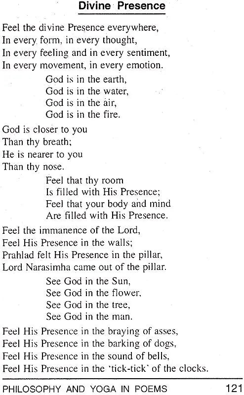 Philosophy and Yoga - In Poems - Retail Maharaj