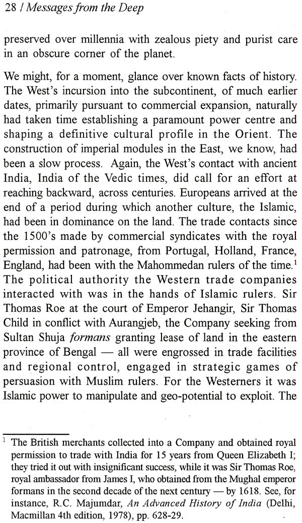 Message From the Deep (The West Encounters the Rig-veda)