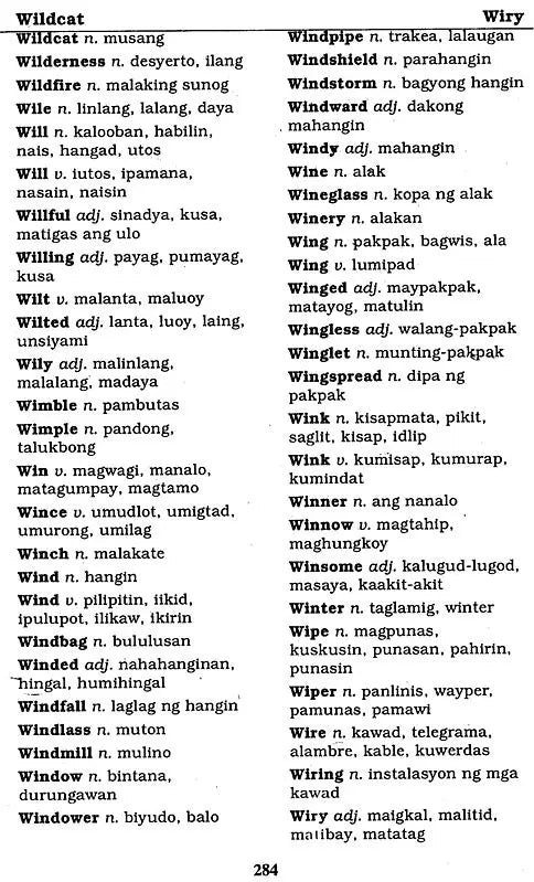 Dictionary - English-Tagalog, Tagalog-English - Retail Maharaj