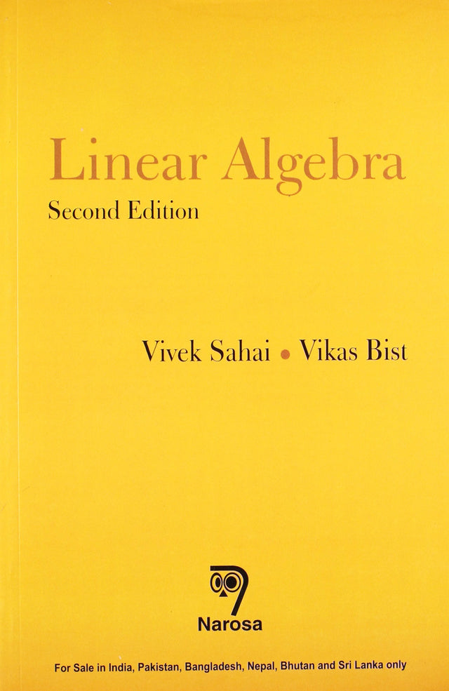 Linear Algebra 2/E Pb - Retail Maharaj