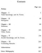 The Vaisesika Theory of Knowledge