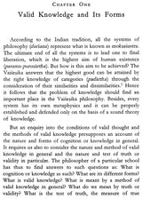 The Vaisesika Theory of Knowledge