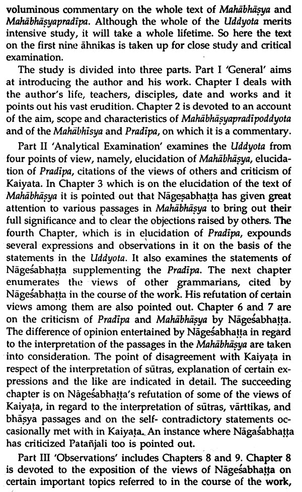 Nagesha and the Mahabhashya - Retail Maharaj