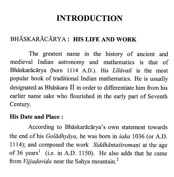 Bhaskariya Bijaganitam With Introduction English Translation Explanation And Notes By Venugopal D Heroor - Retail Maharaj
