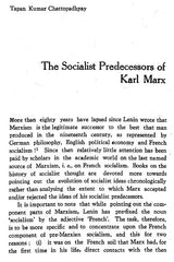 Varieties of Socialism (An Old and Rare Book)