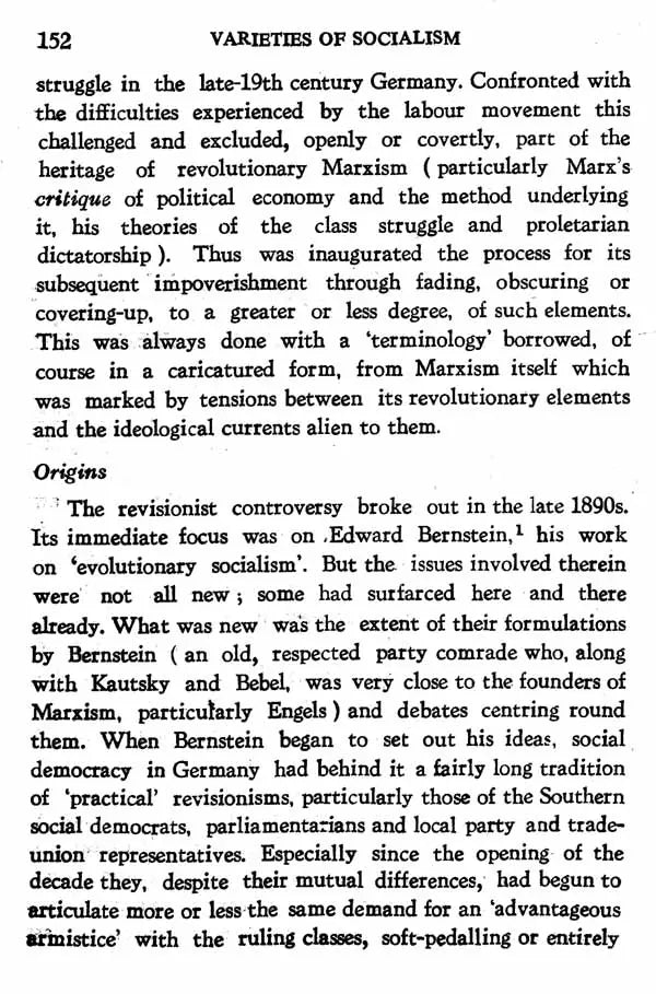 Varieties of Socialism (An Old and Rare Book)