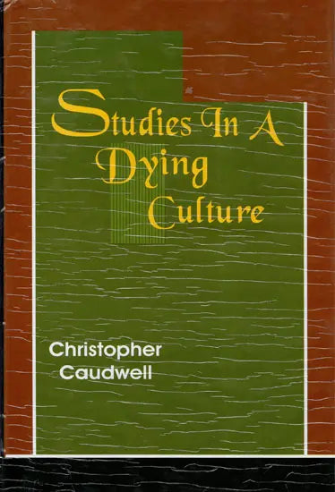Studies In A Dying Culture - Retail Maharaj